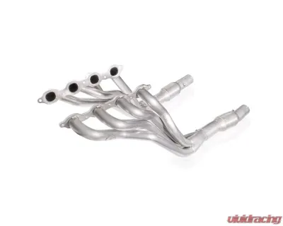 Stainless Works 1 7/8" High-Flow Cats Header Kit w/ Delete Plate Chevrolet Camaro SS 2016-2024 - SCA16HCST