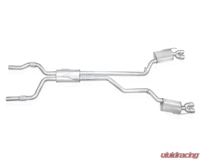 Stainless Works Catback Exhaust System w/ Polished Tips Ford Explorer ST 3L V6 2020-2025 - FECB
