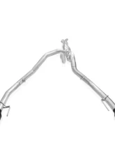 Stainless Works  3" High-Flow Catback System with 4" Matte Black Slash-Cut Conical Tips Ford F-150 Raptor R 2023-2025                                     - FTR25CB - Image 2