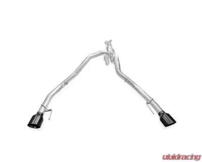 Stainless Works  3" High-Flow Catback System with 4" Matte Black Slash-Cut Conical Tips Ford F-150 Raptor R 2023-2025 - FTR25CB