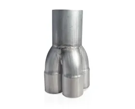Stainless Works 1-7/8 Four-Way Short Merge Collector