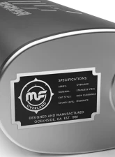 MagnaFlow Overland Series Cat-Back Exhaust System for 2019-2023 Ford Ranger 3" Diameter                                     - 19605 - Image 3