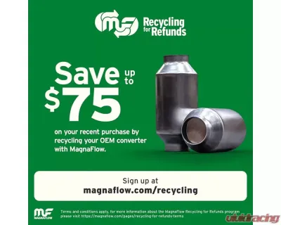 MagnaFlow Manifold Catalytic Converter 5631763 for BMW 128i/328i 2007-2013, Stainless Steel - 5631763