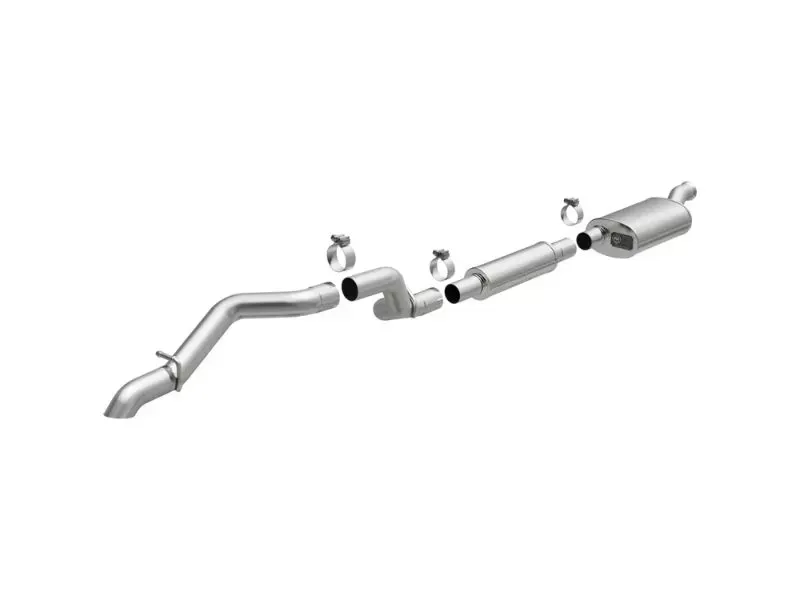 MagnaFlow 2018-2025 Jeep Wrangler Overland Series Cat-Back Performance Exhaust System - 19592