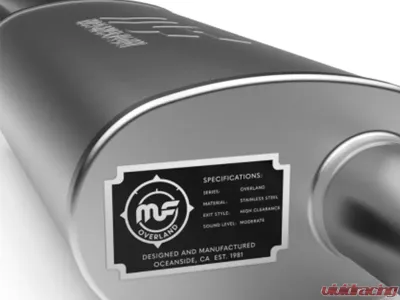 MagnaFlow 2022-2025 Ford Bronco Overland Series Cat-Back Performance Exhaust System - 19619