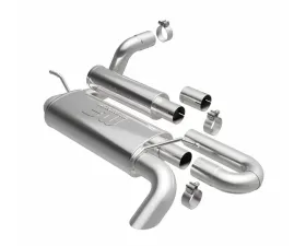MagnaFlow 2018-2025 Jeep Wrangler Overland Series Axle-Back Performance Exhaust System