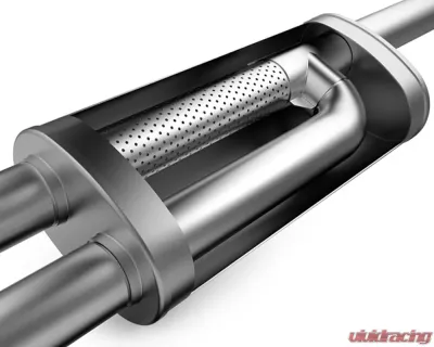 MagnaFlow 2018-2025 Jeep Wrangler Overland Series Axle-Back Performance Exhaust System - 19620