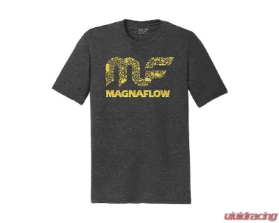 MagnaFlow Automotive Mosaic Men's T-Shirt Small Charcoal - 027006-S