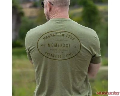 MagnaFlow Performance MCMLXXXI T-Shirt Olive - 027019-3XL