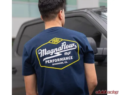 MagnaFlow Performance T-Shirt - Midnight Navy - 027023-M