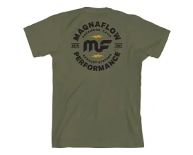 MagnaFlow Flow Stamp T-Shirt - Military Green X-Large
