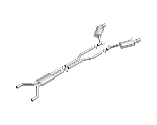 MagnaFlow BRExhaust Direct-Fit Replacement Exhaust System Chevrolet Camaro 3.6L 2010-2015 - 106-0795