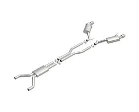 MagnaFlow BRExhaust Direct-Fit Exhaust System for Chevrolet Camaro 3.6L 2010-2015