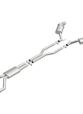 MagnaFlow BRExhaust Direct-Fit Exhaust System for Chevrolet Camaro 3.6L 2010-2015                                     - 106-0795 - Image 8