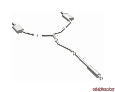 MagnaFlow Direct-Fit Replacement Exhaust System for Ford Taurus 3.5L 2013-2019, Aluminized Steel - 106-0805