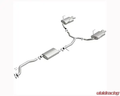 BRExhaust Direct Fit Replacement Exhaust System GMC Acadia 2009-2012 - 106-0806