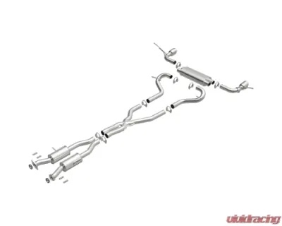 MagnaFlow Direct-Fit Replacement Exhaust System for Jeep Grand Cherokee 3.6/5.7L 2011-2022 - 106-0834