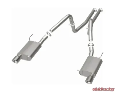 MagnaFlow Direct-Fit Replacement Exhaust System for Ford Mustang 3.7L 2011-2014 - 106-0847