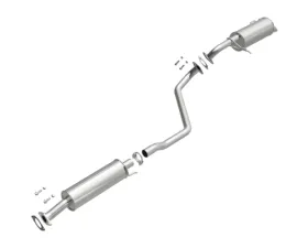 MagnaFlow Direct-Fit Exhaust System for 2010-2011 Kia Soul 2.0L, Stainless Steel