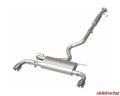 MagnaFlow BRExhaust Direct-Fit Exhaust System for Subaru, Scion, Toyota 2.0/2.4L 2013-2023 - 106-0884