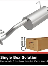 BRExhaust Rear Direct Fit Muffler Kit Replacement Acura Integra 1994-2001                                     - 108-0137 - Image 2