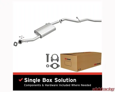 BRExhaust Rear Direct Fit Muffler Kit Replacement Nissan Xterra 3.3L 2000-2004 - 108-0191