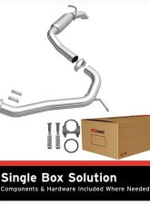 BRExhaust Rear Direct Fit Muffler Kit Replacement Toyota RAV4 2006-2012                                     - 108-0221 - Image 2