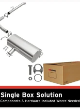 BRExhaust Rear Direct Fit Muffler Kit Replacement Toyota Sienna 2011-2016                                     - 108-0250 - Image 2