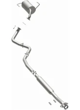 MagnaFlow Stainless Steel Direct-Fit Exhaust System for Subaru Outback 2.5L 2010-2017                                     - 116-0162 - Image 2