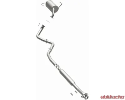 MagnaFlow Stainless Steel Direct-Fit Exhaust System for Subaru Outback 2.5L 2010-2017 - 116-0162