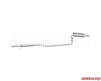 MagnaFlow BRExhaust Stainless Steel Direct-Fit Exhaust System for Lexus ES330, Toyota 2002-2008 - 116-0274