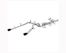 MagnaFlow SPEQ Series Catback Exhaust System (Black Chrome) RAM 1500 2021-2024