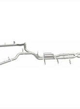 MagnaFlow SPEQ Series Catback Exhaust System (Black Chrome) RAM 1500 2021-2024                                     - 19705 - Image 4