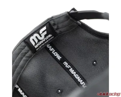 MagnaFlow Flow Stamp Snapback Hat - Dark Heather, 6-Panel Design, 100% Cotton, Adjustable Fit - 27031