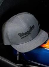 MagnaFlow Flow Stamp Snapback Hat - Dark Heather, 6-Panel Design, 100% Cotton, Adjustable Fit                                     - 27031 - Image 4