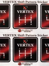 Vertex Limited Edition White-Pink Logo Shift Knob                                     - SK-WHT-PNK - Image 2