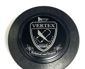 Vertex Shield Horn Button Black