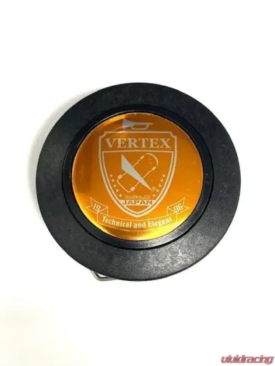 Vertex Shield Horn Button Gold - STW-HB-GLD-SHLD