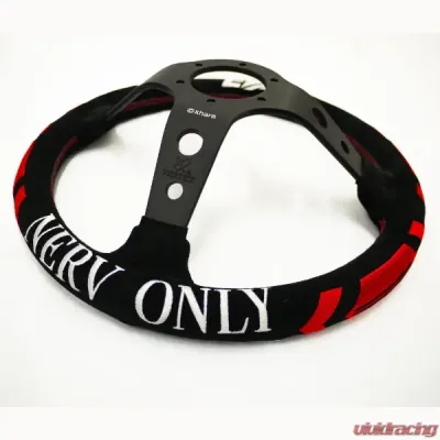 Vertex X Evangelion Racing Collaboration 330mm Steering Wheel Version 3 - STW-VERXEVA-V3