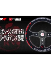 Vertex X Evangelion Racing Collaboration 330mm Steering Wheel Version 3                                     - STW-VERXEVA-V3 - Image 6