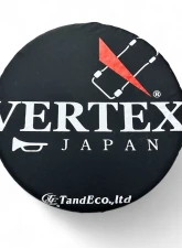Vertex Black Steering Wheel Cover                                     - STW-CVR-BLK - Image 2