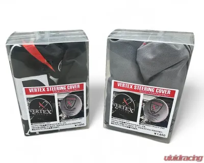 Vertex Black Steering Wheel Cover - STW-CVR-BLK