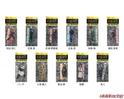 Vertex Jujutsu Kaisen Air Freshener - 11 Piece Full Collection Set - JJKS-AF-SET
