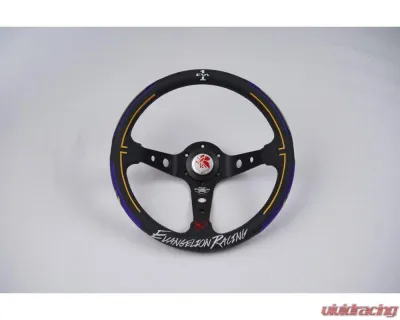 Vertex X Evangelion Racing Collaboration Steering Wheel 330mm Deep Dish - STW-VERXEVA