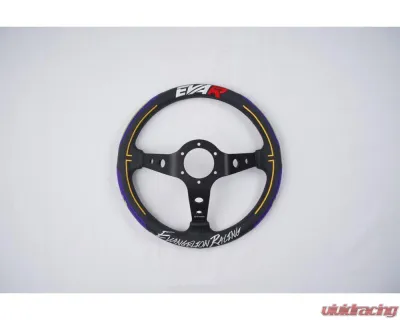 Vertex X Evangelion Racing Collaboration Steering Wheel 330mm Deep Dish - STW-VERXEVA