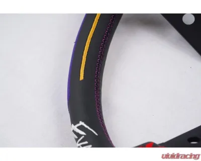 Vertex X Evangelion Racing Collaboration Steering Wheel 330mm Deep Dish - STW-VERXEVA
