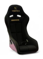 Vertex X Bride Black with Gold Logo FRP Silver Back Zeta IV Classic Seat                                     - ST-VXB-ZT4C-BG-FRP - Image 3
