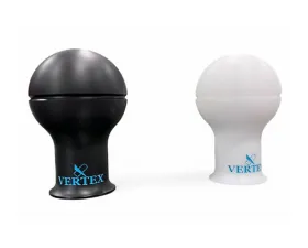 Vertex Black Monochrome Shift Knob w/ Vertea Blue Logo