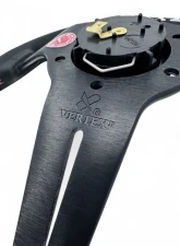 Vertex Red 340x70mm Deep 6-Star Leather Steering Wheel                                     - STW-6STR-RED-LTR - Image 8