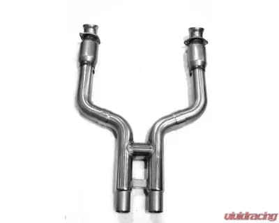 Kooks 1-3/4 Inch Stainless Steel Header and Green H Connection Kit Ford Mustang GT 5.0L 4V 2011-2014 - 1141H260